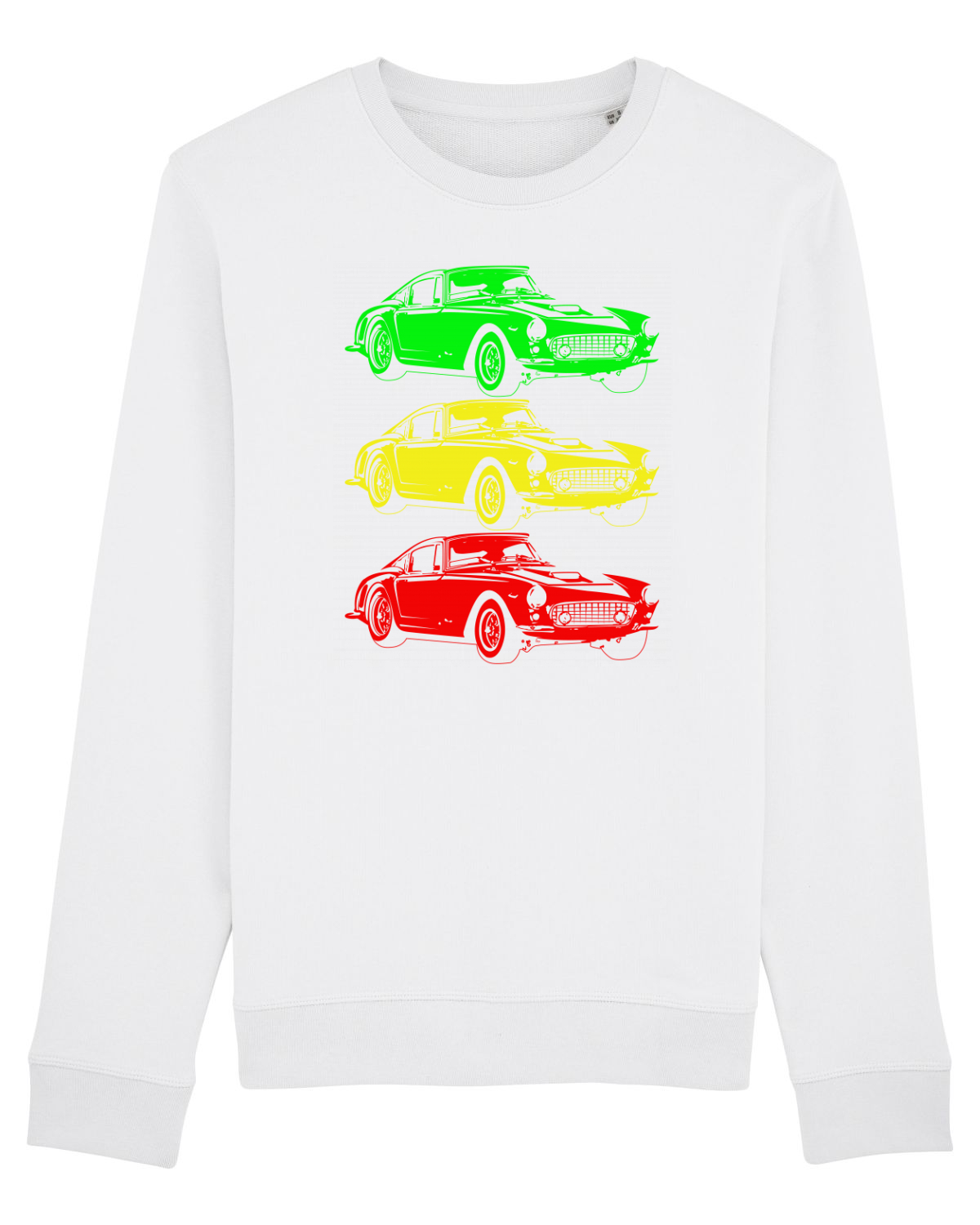 Bluză mânecă lungă Unisex Rise White