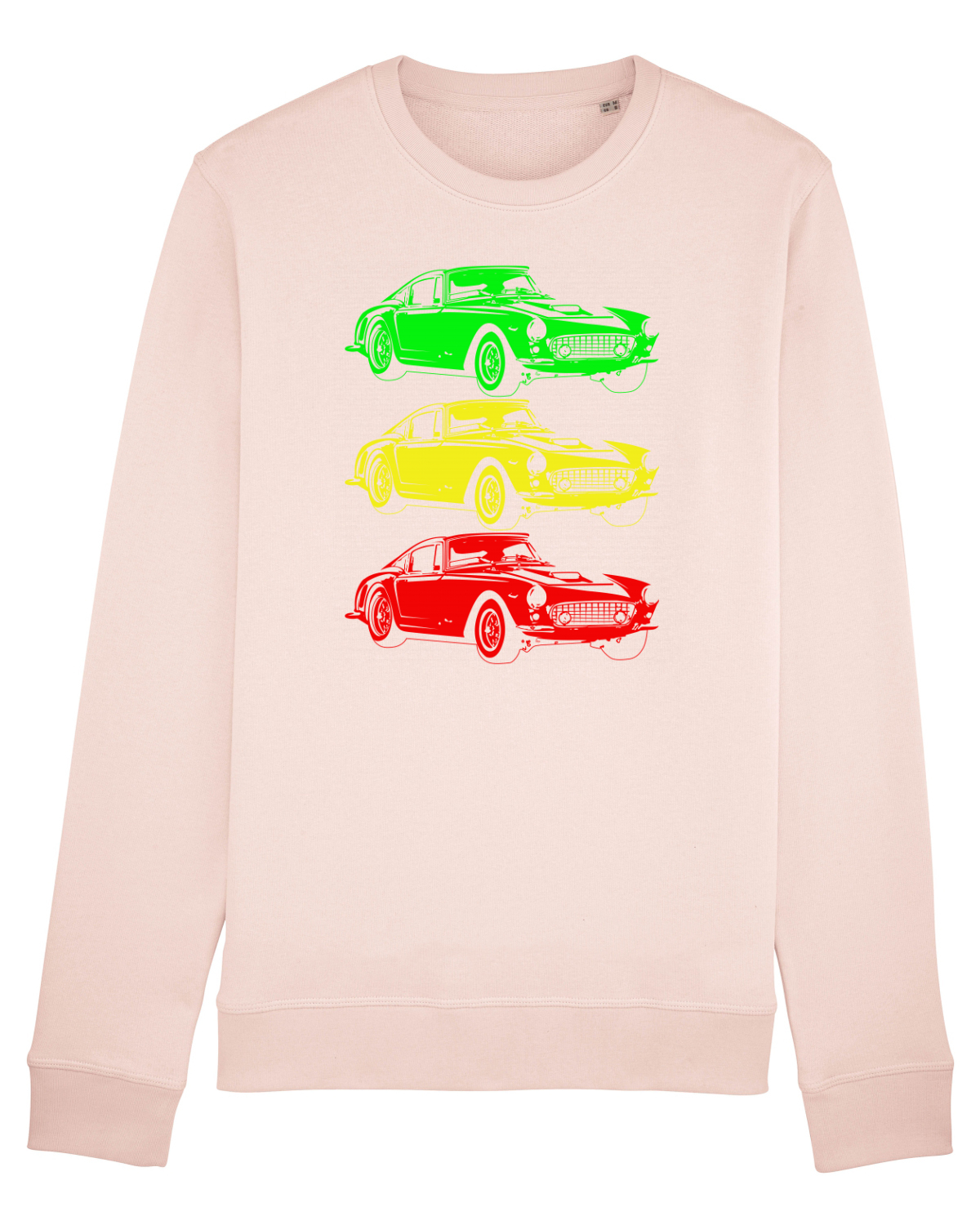Bluză mânecă lungă Unisex Rise Candy Pink