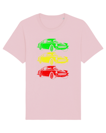Retro Muscle Car Cotton Pink