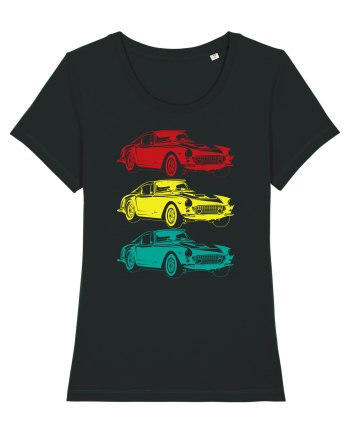 Retro Muscle Car Black