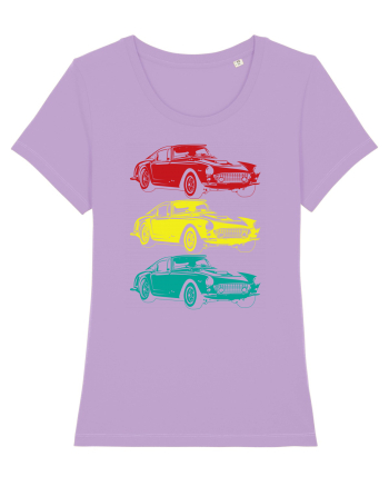 Retro Muscle Car Lavender Dawn