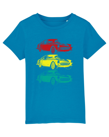 Retro Muscle Car Azur