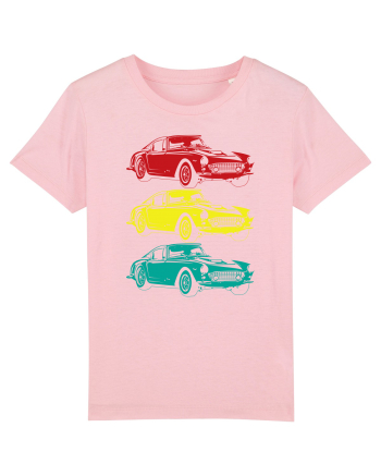 Retro Muscle Car Cotton Pink