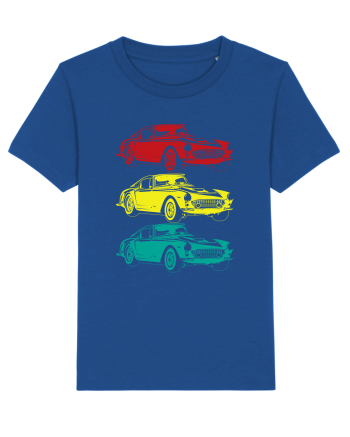 Retro Muscle Car Majorelle Blue