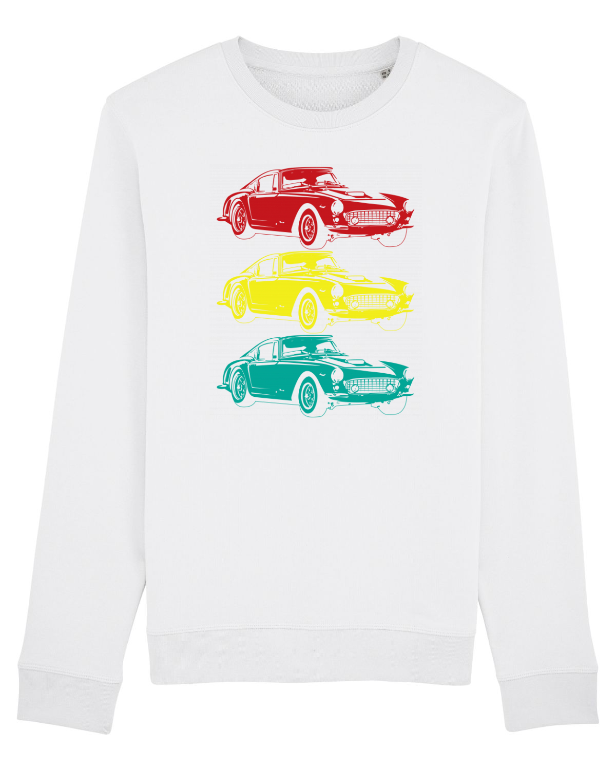 Bluză mânecă lungă Unisex Rise White