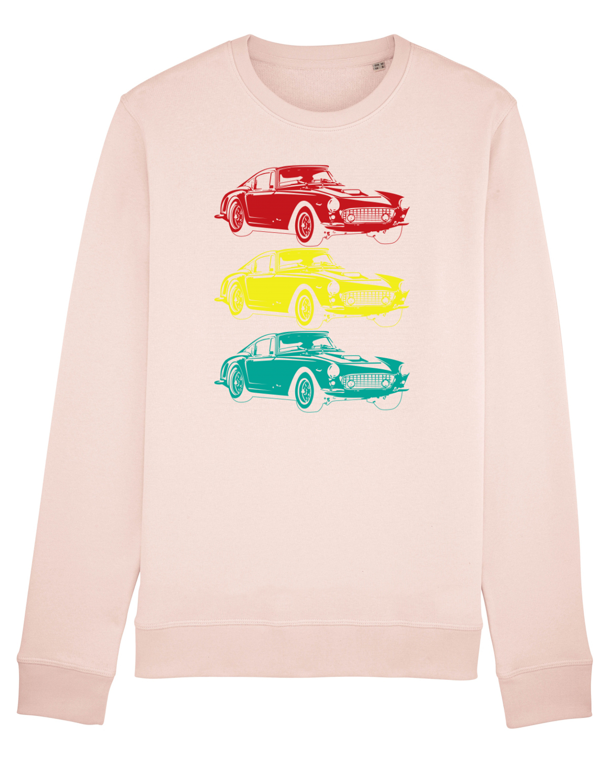 Bluză mânecă lungă Unisex Rise Candy Pink