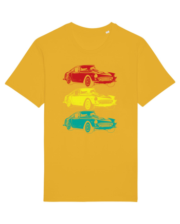Retro Muscle Car Spectra Yellow
