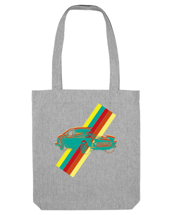Retro Muscle Car Heather Grey