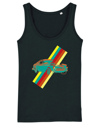 Retro Muscle Car Black