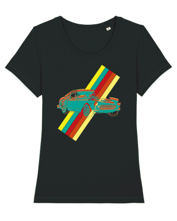Retro Muscle Car Black