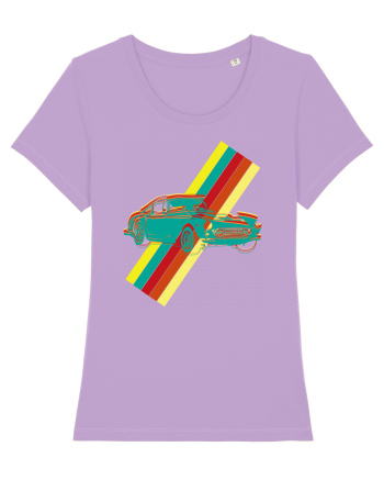 Retro Muscle Car Lavender Dawn