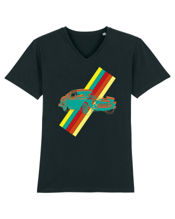 Retro Muscle Car Black