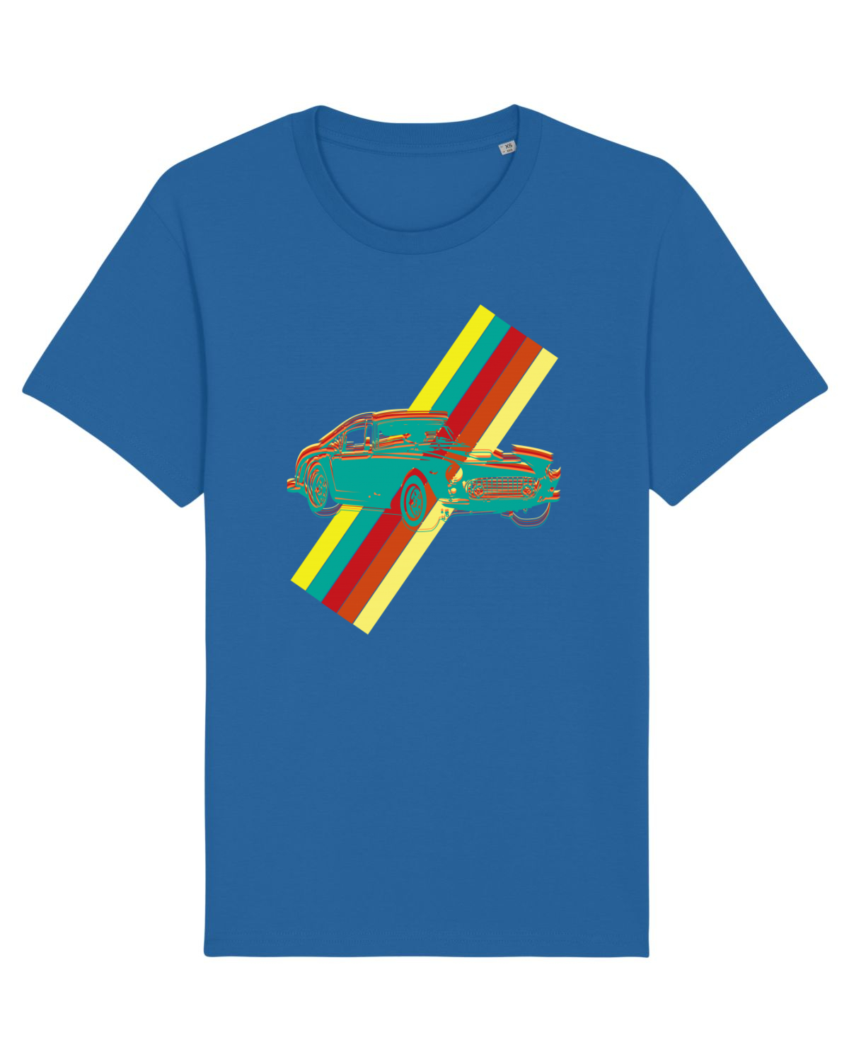 Tricou mânecă scurtă Unisex Rocker Royal Blue