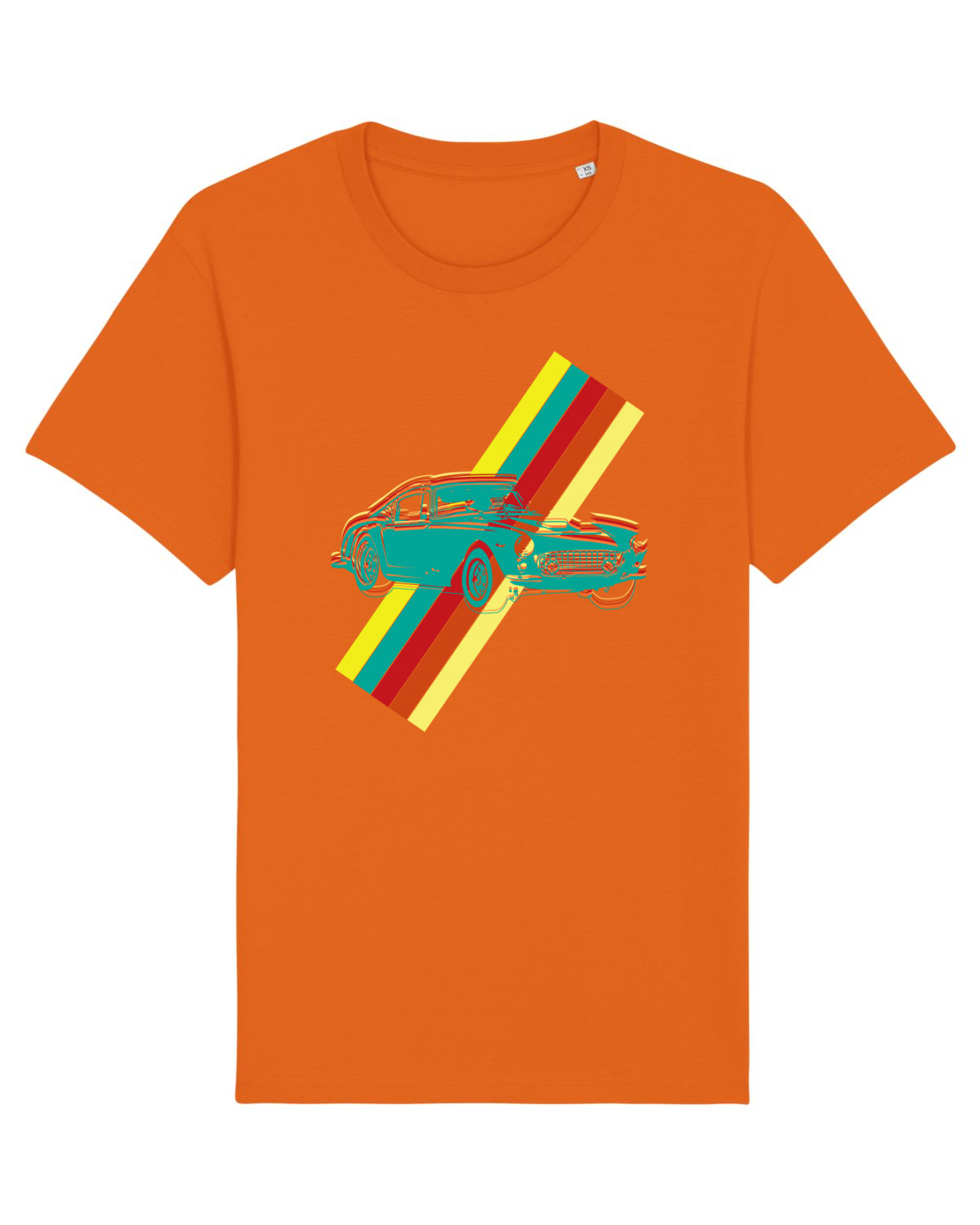 Tricou mânecă scurtă Unisex Rocker Bright Orange