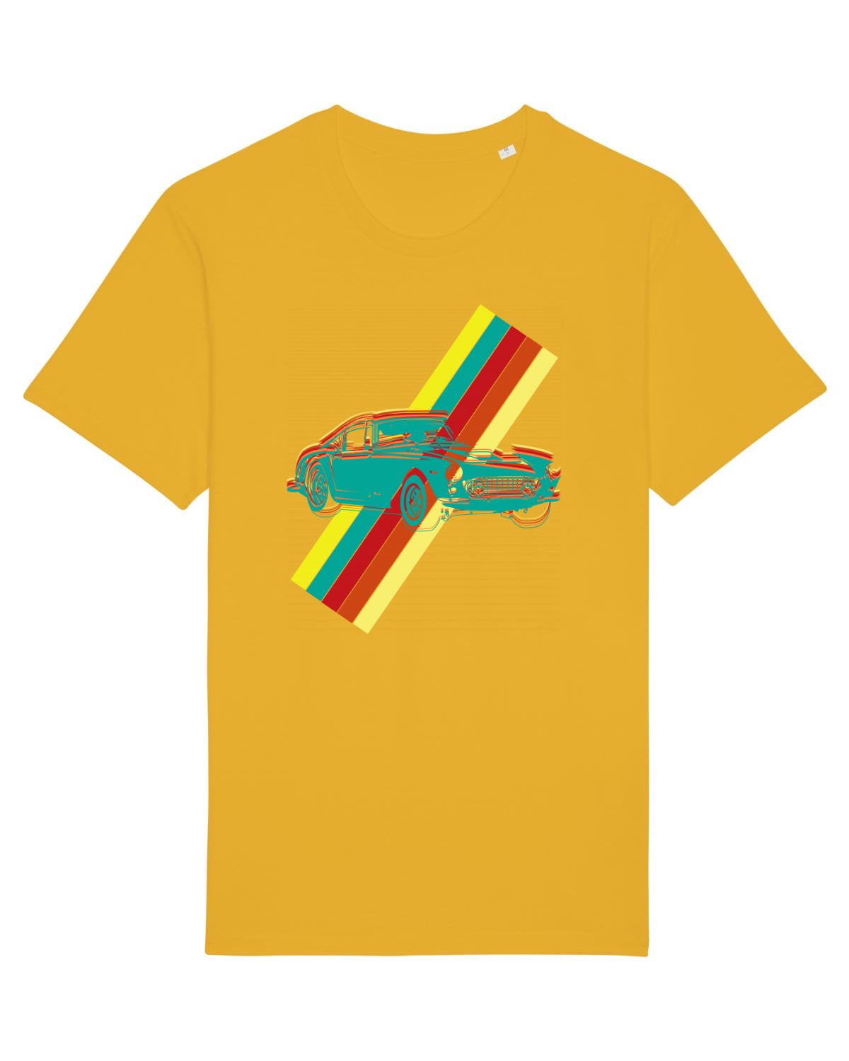 Tricou mânecă scurtă Unisex Rocker Spectra Yellow