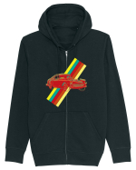 Retro Muscle Car Hanorac cu fermoar Unisex Connector