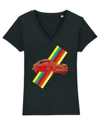Retro Muscle Car Black