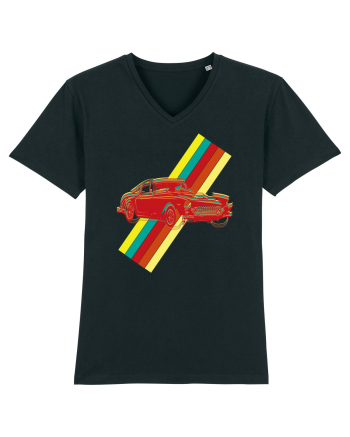 Retro Muscle Car Black