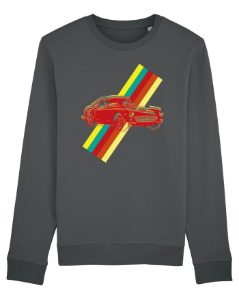 Retro Muscle Car Anthracite