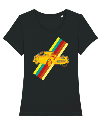 Retro Muscle Car Black