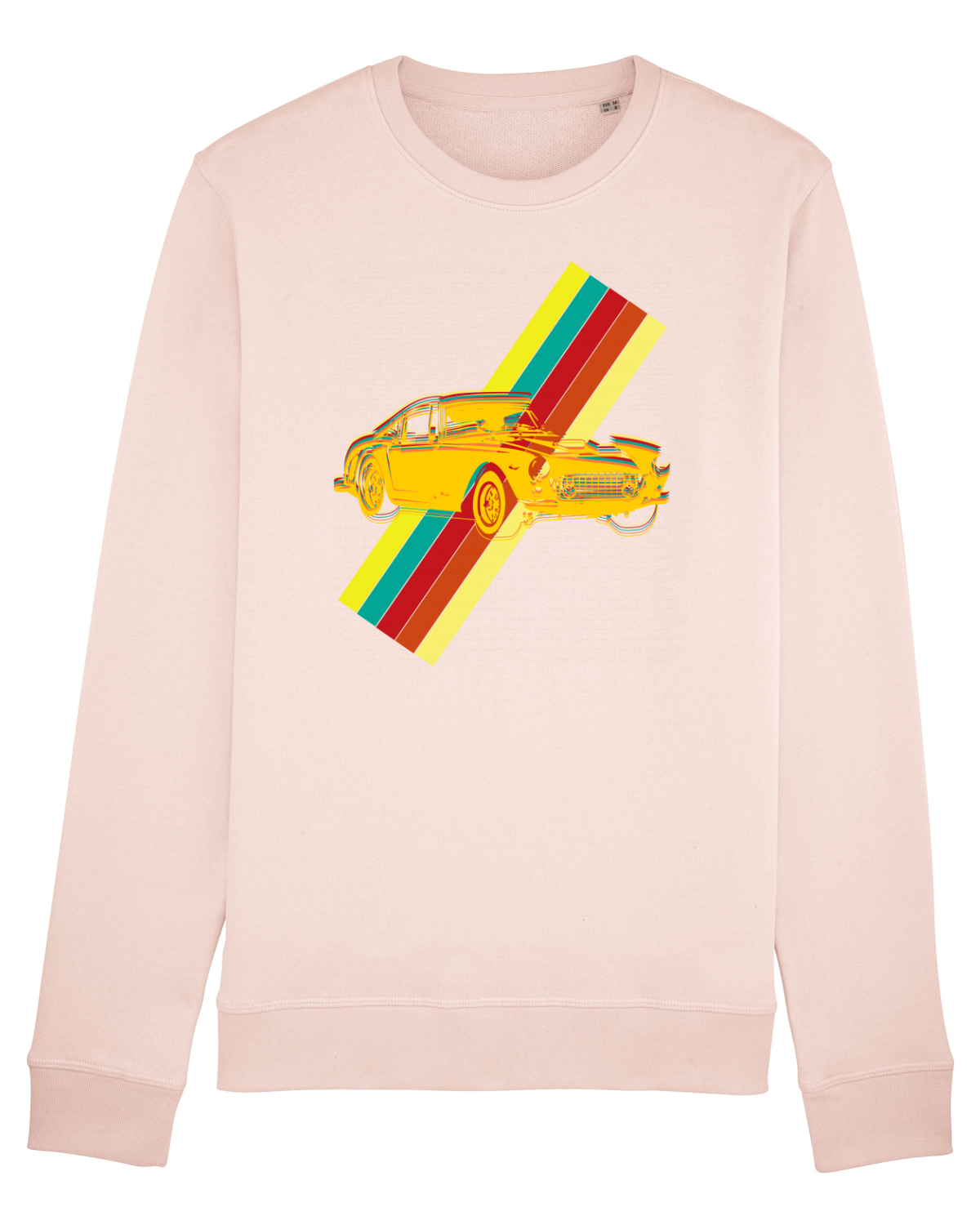 Bluză mânecă lungă Unisex Rise Candy Pink