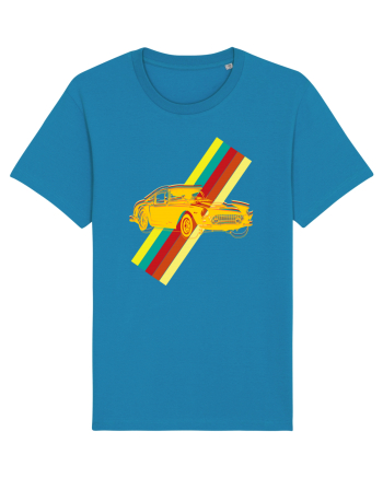 Retro Muscle Car Azur