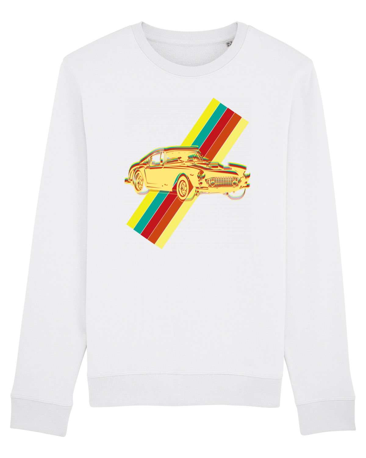 Bluză mânecă lungă Unisex Rise White