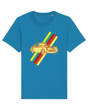 Retro Muscle Car Azur
