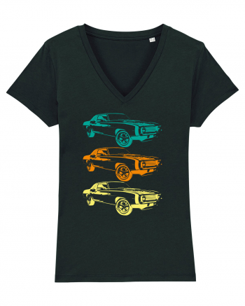 Retro Muscle Car Black