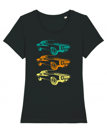 Retro Muscle Car Black