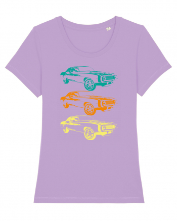 Retro Muscle Car Lavender Dawn