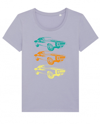 Retro Muscle Car Lavender