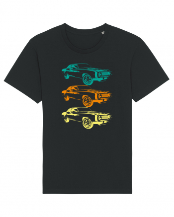 Retro Muscle Car Black