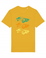 Retro Muscle Car Tricou mânecă scurtă Unisex Rocker