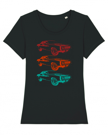 Retro Muscle Car Black