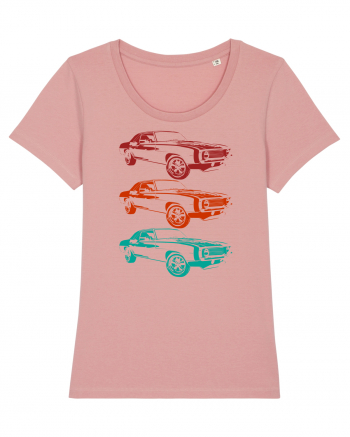 Retro Muscle Car Canyon Pink