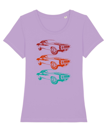 Retro Muscle Car Lavender Dawn