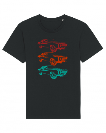 Retro Muscle Car Black