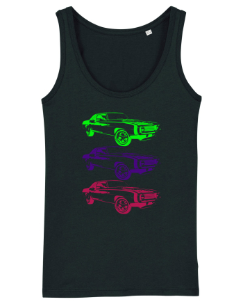 Retro Muscle Car Black