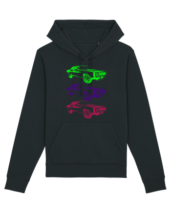 Retro Muscle Car Black