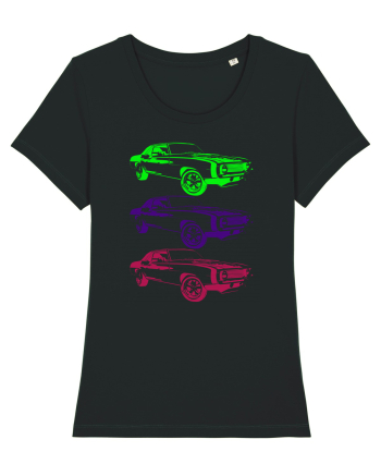 Retro Muscle Car Black
