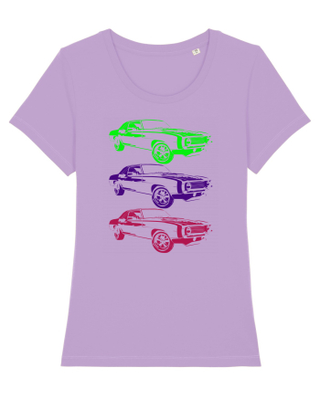 Retro Muscle Car Lavender Dawn