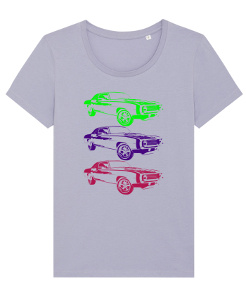 Retro Muscle Car Lavender