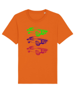Retro Muscle Car Tricou mânecă scurtă Unisex Rocker