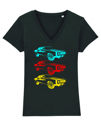 Retro Muscle Car Black