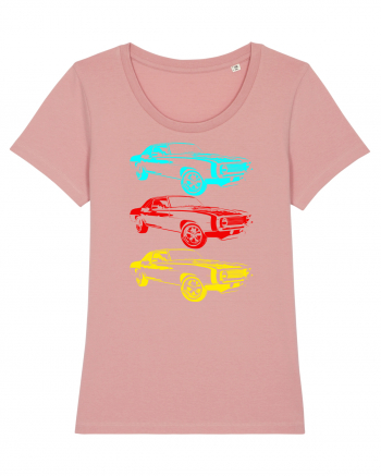 Retro Muscle Car Canyon Pink