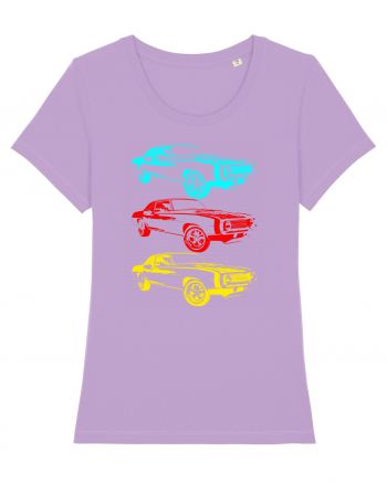 Retro Muscle Car Lavender Dawn