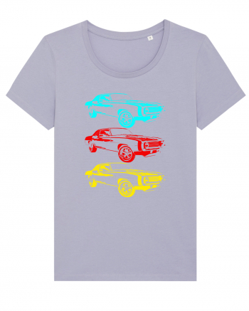 Retro Muscle Car Lavender