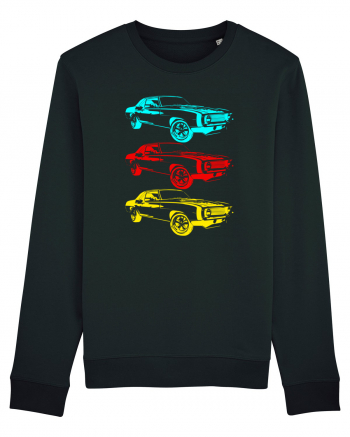 Retro Muscle Car Black