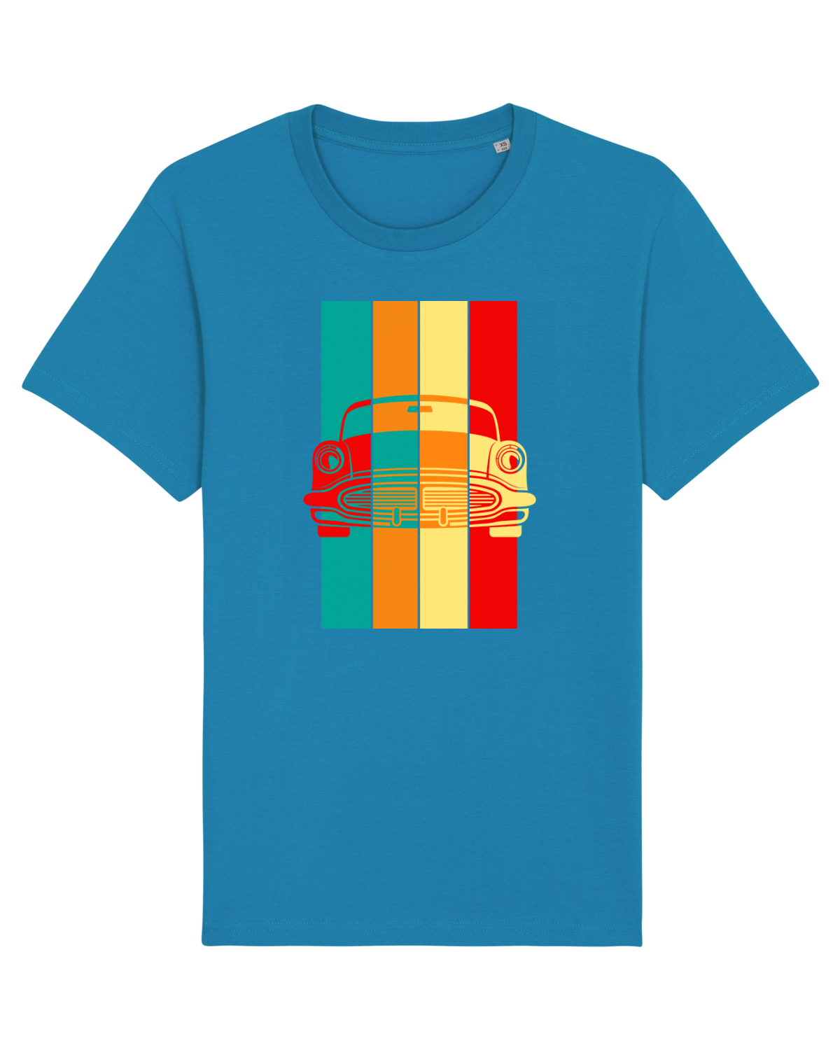 Tricou mânecă scurtă Unisex Rocker Azur